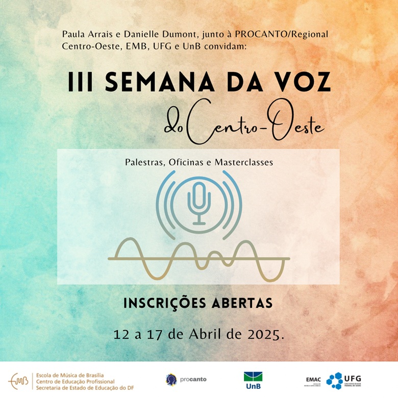 0 semana da voz