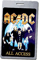 AC/DC All Access Pass