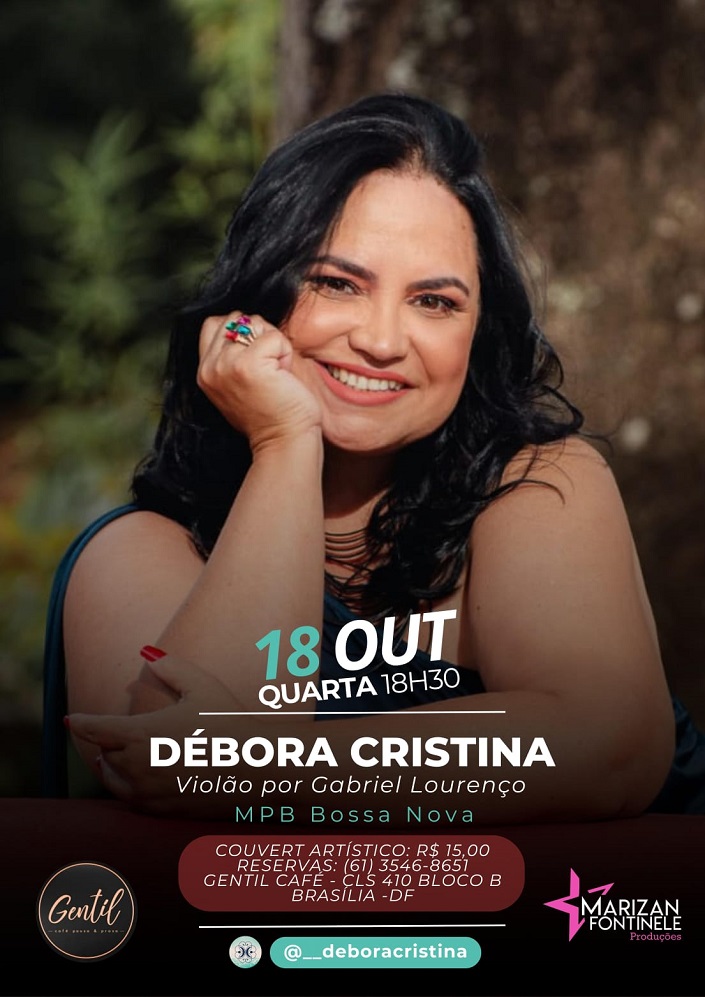 0 flyer debora cristina