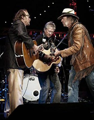 Buffalo Springfield durante show beneficente em 2010 / Crédito: Divulgação buffalo