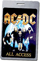 AC/DC All Access Pass AC/DC All Access Pass